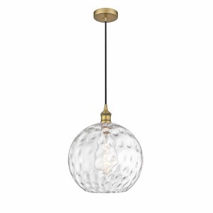 Athens Water Glass - 1 Light Mini Pendant In Industrial Style-14.75 Inches Tall and 12 Inches Wide - 1 of 1