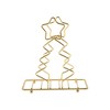 Unique Bargains Napkin Holder Hand Wash Only Christmas Tree Napkin Holder Iron 6.54"x2.87"x7.28" 1 Pc - 4 of 4