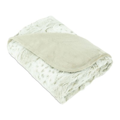 Arlee Home & Pet Waterproof Soft Plush Reversible Furniture Protector Dog and Cat Blanket - 60" x 70" - Cream