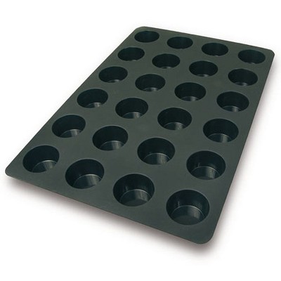 Silikomart Silicone Bakeware Muffin 4 Oz, 2-3/4" Dia x 1-1/2" Deep, 24 Cavities