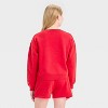 Girls' Fleece Crew Neck Pullover Sweatshirt - art class™ - 2 of 3