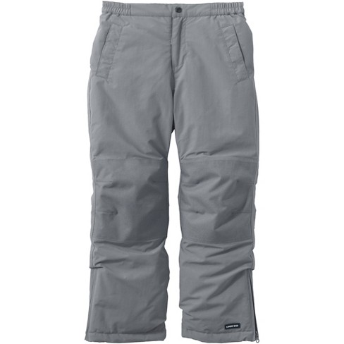 Lands' End Kids Husky Squall Waterproof Insulated Iron Knee Snow Pants - 20  - Cadet Gray : Target