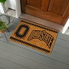 Evergreen Ohio State University Logo Turf Mat, Brown- 28 x 16 Inches Indoor Outdoor Doormat - 2 of 4
