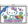 Trends International Hello Kitty: 20 Kawaii Vacation - Fruit Framed Wall Poster Prints - 3 of 4