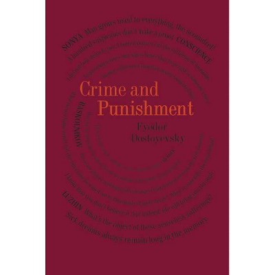 Crime and Punishment - (Word Cloud Classics) by  Fyodor Dostoyevsky (Paperback)