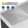 winado 30 x 19 in. Undermount Stainless Steel Sink Kitchen with Protector - 4 of 4
