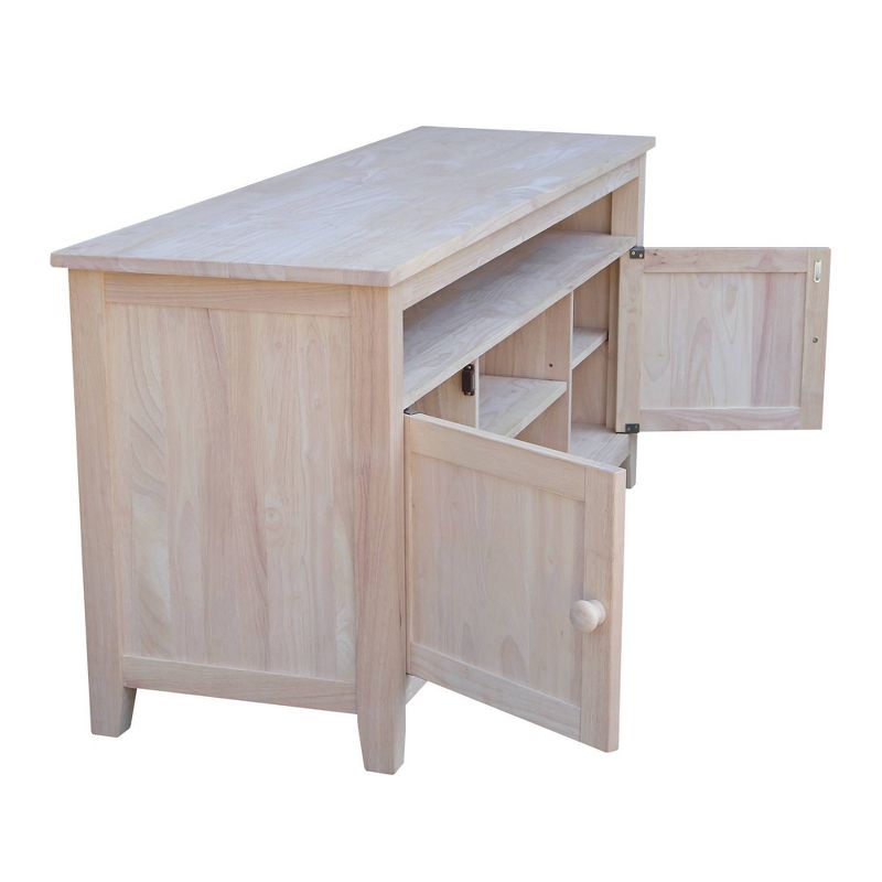 62" Entertainment TV Stand with 2 Doors - International Concepts, 6 of 15