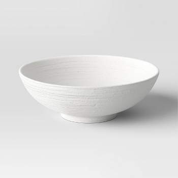 Ceramic Textured Bowl White - Threshold™