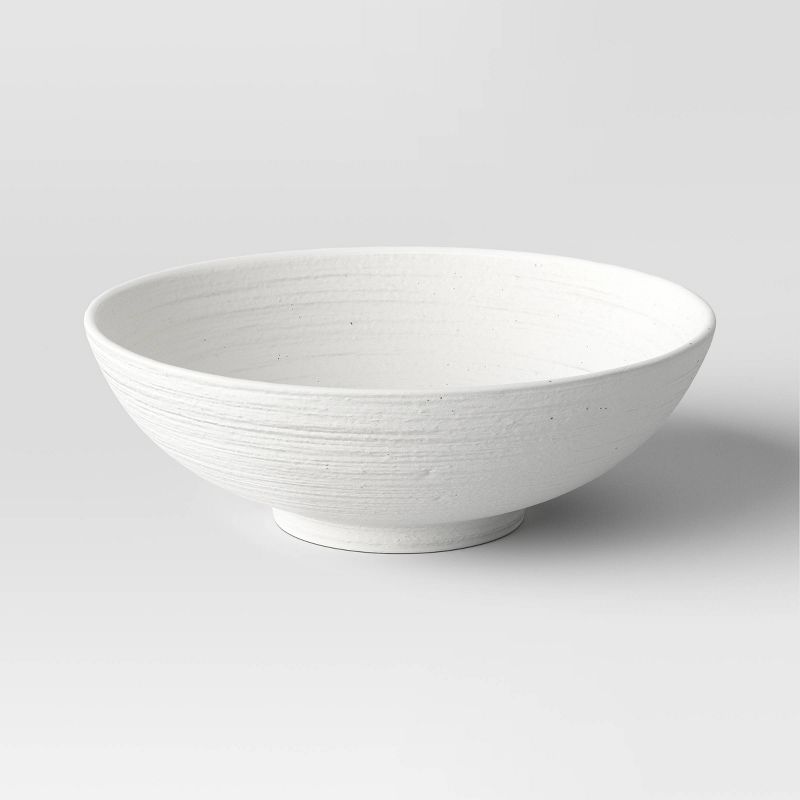Ceramic Textured Bowl White - Threshold&#8482;, 1 of 5