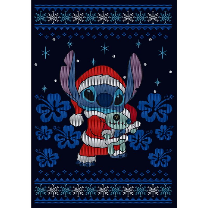 Girl's Lilo & Stitch Christmas with Scrump T-Shirt, 2 of 5