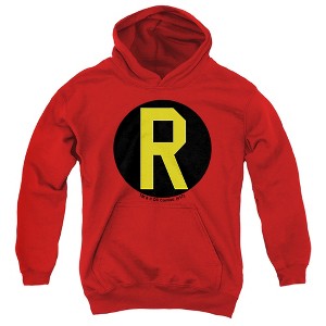 Boys’ DC Robin Logo Hooded Sweatshirt - 1 of 4