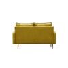 Velvet Loveseat Modern Sofa Tufted Couch with Metal Legs for Living Room, Bedroom, Office, Playroom - 3 of 4
