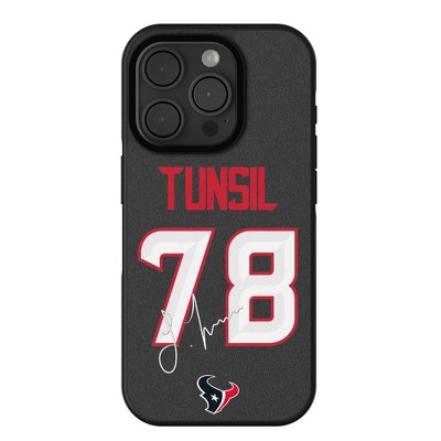 Keyscaper NFL Houston Texans Players Game Tactic Bump Cell Phone Case for Apple iPhone