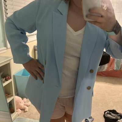 Women's Oversized Fall Blazer - A New Day™ Tan Xs : Target