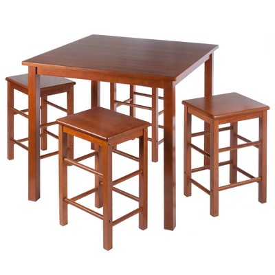 5pc Stella Space Saver Teak - Winsome