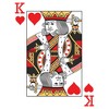 Men's Lost Gods Standard Queen Of Hearts T-Shirt - 2 of 4