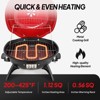ROVSUN Electric Grill with Temperature Control, Double Layer Design, 304 stainless, Perfect for Indoor and Outdoor Use, 1600W - 3 of 4