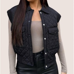 Women's Quilted Vest - Lili Sidonio - 1 of 3