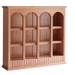 Dolonm Solid Cherry Wood Kitchen Storage Rack – European Style Cup Holder, 24.41"L x 6.10"W x 22.05"H - 1 of 4