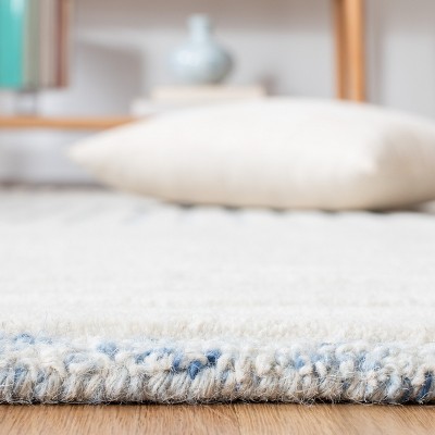 Ivory Elegance Hand-Tufted Wool Rectangular Area Rug