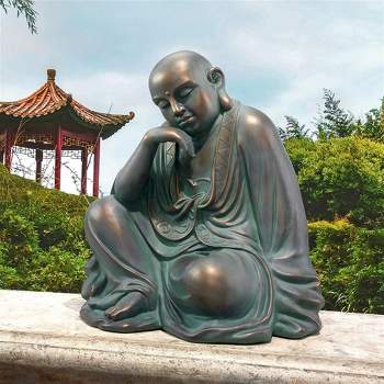 Design Toscano Kaiyuan Temple Pondering Buddha Statue