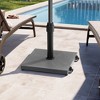 Crestlive Products  45lbs Patio Umbrella Base - Heavy Duty Outdoor Patio Market Umbrella Stand - 2 of 4