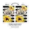 Evergreen There's No Place Like Home Burlap Garden Flag 12 x 18 Inches Indoor Outdoor Decor - 4 of 4