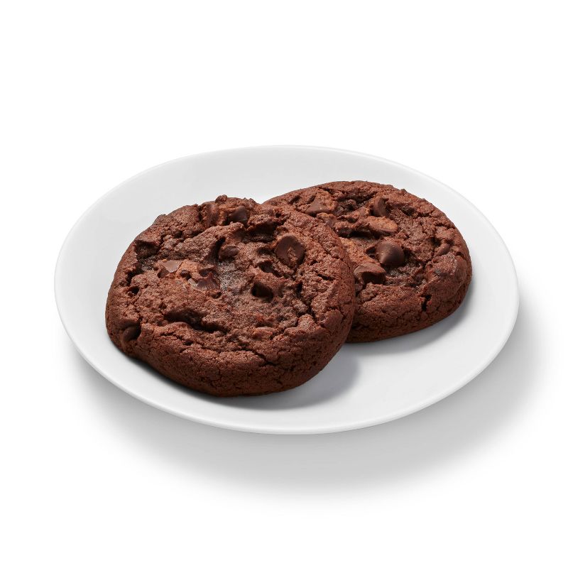 Brownie Chocolate Chip Cookies with Ghirardelli - 6ct/13.5oz - Favorite Day&#8482;, 3 of 5