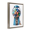 Stupell Industries Outer Space Candy Dispenser Black Framed Floater Canvas Wall Art - 3 of 4