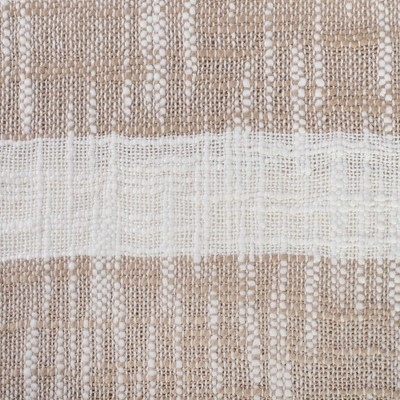 Taupe and White Cotton Sherpa Reversible Throw Blanket