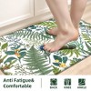 BAGOKIE 2 Pieces Kitchen Rugs Anti-Fatigue Kitchen Mat Set, 17.3"x28" + 17.3"x47" - 2 of 4