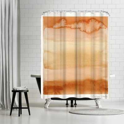 Americanflat Desert Sunset Watercolor by Pauline Stanley Shower Curtains