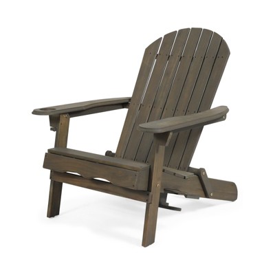 Maggift Patio Chaise Lounges Armchair sturdy Outdoor Garden Yard, Lawn, Backyard, Deck, Pool Side, Fire Pit, Half, Brown, 30.25"*35.75"*34.25"