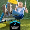 Sportspower Metal Swing Set with Mini Trampoline - 3 of 4