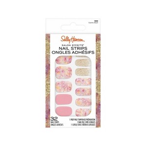 Sally Hansen Salon Effects Nail Strips Nail Polish - 32ct - 1 of 4