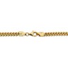 Black Bow Jewelry 4.5mm 14k Yellow Gold Hollow Franco Chain Necklace - 4 of 4