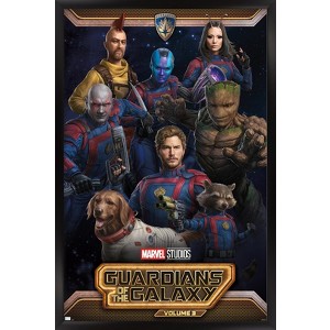 Trends International Marvel Guardians of the Galaxy Vol 3 - Group Framed Wall Poster Prints - 1 of 4