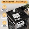 9 Drawer Dresser with Charging Station, Modern Chest of Drawers, Metal Frame Fabric Dresser TV Stand Storage Organizer for Bedroom - 4 of 4