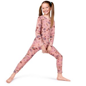 Rocky Thermal Underwear for Girls, Long Johns Fleece Lined Set, Shirt & Pants, Base Layer - 1 of 4