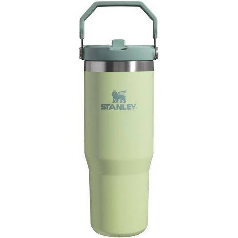 Stanley 30 Oz Stainless Steel Iceflow Flip Straw Tumbler Pale Lime
