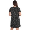Just Love Short Sleeve Nightgown for Women – Cozy, Lightweight Sleepwear with Classic Design - 3 of 3