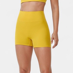 Anna-Kaci Active Women's High Waist Seamless Active Shorts with Smooth Finish and Body-Hugging Stretch Fit - 1 of 4