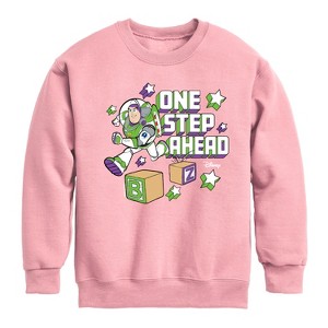 Boys' - Disney - Toy Story Graphic Long Sleeve Fleece Sweatshirt - 1 of 3