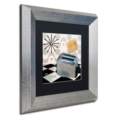 Trademark Fine Art -Color Bakery 'Fifties Kitchen I' Matted Framed Art