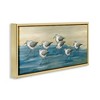 Stupell Industries Sandpiper Bird Flock Beach Shoreline Floating Frame Canvas Art - 2 of 4