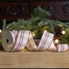 Melrose Wired Cotton Plaid Ribbon 2.5" x 10 yds. (Set of 2) - image 3 of 3