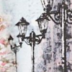 white new york print