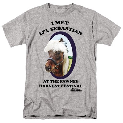 Men's Parks And Rec Lil Sebastian T-Shirt