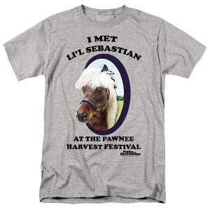 Men's Parks And Rec Lil Sebastian T-Shirt - 1 of 4