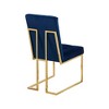 Meridian Furniture,Pierre Velvet Dining Chair, Set of 2 - 2 of 4